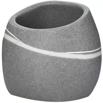 Ridder Little Rock Zahnputzbecher, grau (22190107)