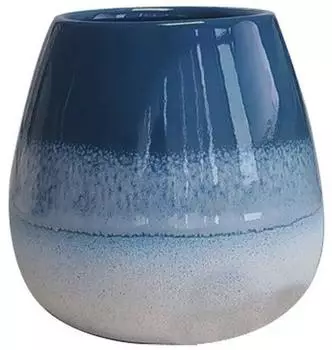 Gedy Shejla Zahnb&uuml;rstenhalter, Keramik, blau (SJ98)
