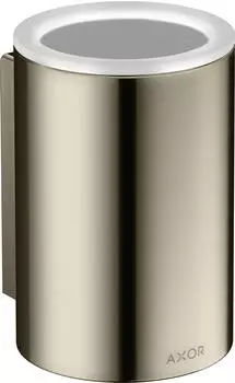 Hansgrohe Axor Universal Circular Zahnputzbecher, poliertes Nickel (42804830)