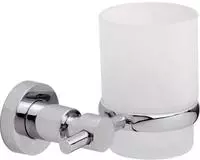tesa LOXX Zahnputzbecher mit Wandhalterung, Accessoires, 40284-00000-00, chrom