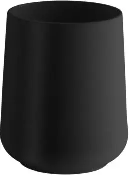 Smedbo FREE Zahnputzbecher Kunststoff schwarz matt (BB572)