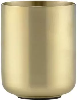 Zone Denmark Ume Zahnputzbecher Messing gold (36623)