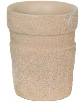 MSV Kiribati Zahnputzbecher Polyresin, beige (141849)