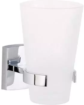 tesa Klaam Zahnb&uuml;rstenhalter, Metall verchromt, selbstklebend (402700000000)