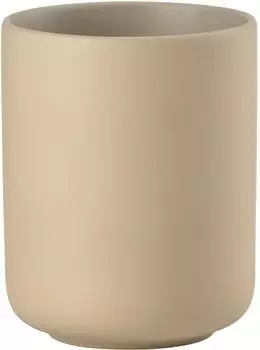 Zone Denmark Ume Zahnbürstenbecher Steinzeug camel (8,3x10,3cm)