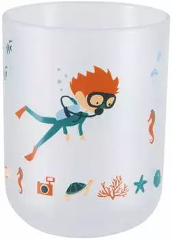 Spirella Diver Zahnputzbecher Kinder, mehrfarbig (10.20058)