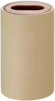 Ridder Zahnbürstenhalter Roller mit Struktur-Oberfläche beige