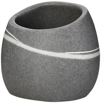 Ridder Zahnputzbecher Little Rock asymmetrisch grau