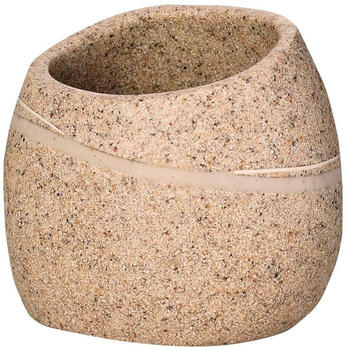 Ridder Zahnputzbecher Little Rock asymmetrisch natur