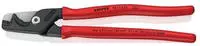Knipex Kabelschere mit Kunststoff-Griffen 225 mm
