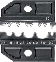 Knipex - Crimpeinsatz F&uuml;r Unisolierte Kabelschuhe Quetsch-/sto&szlig;-/pressverbinder Awg