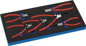 Knipex Werkzeugmodul 6-tlg.1/3-Modul Innen/Au&szlig;enringe J0-2/A0-2