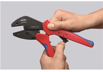 Knipex für unisolierte Quetsch- Rohr- und Presskabelschuhe nach DIN 46234 und DIN 46235