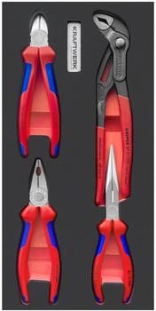 Kraftwerk KNIPEX EVA3 Zangen-Satz 4-tlg. (105.401.048)