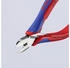 Knipex Elektronik-Seitenschneider Mit durchgestecktem Gelenk (77 82 130) 130 mm