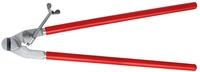 Erdi - Rinnentr&auml;gerabbiegezange D396 L.680mm Pvc-beschichtet