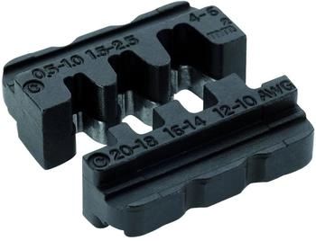 Cimco Pressprofileinsatz f&uuml;r nicht isolierte Flachsteckh&uuml;lsen 0,5-6mm&sup2; (106013)