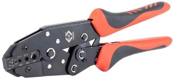 C.K Magma Crimpzange mit Knarrenmechanismus für Koaxialkabel BNC, TNC (T3698A)