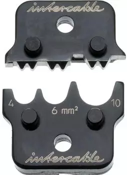 Intercable UER10 Presseinsatz CU Rohrkabelschuhe 10 mm&sup2;