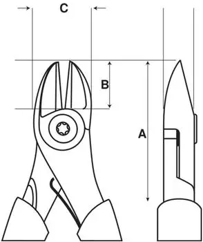 Bahco SS402-160 Seitenschneider