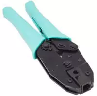 Alcasa GC-N0096 Kabel-Crimper Crimpwerkzeug Schwarz - Blau (GC-N0096)