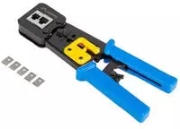 Lanberg NT-0204 Crimpwerkzeug f&uuml;r Pass Trough Type Modular Connector