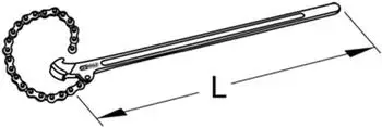 KS Tools Kettenrohrzange (963.1718)
