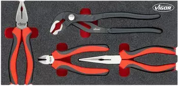 Vigor Blinky V5633N Zangen-Set 4-teilig