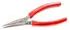 Facom 193A.16G 1/2 Rundzange 160mm PVC-Griff, Rot (193A.16G)