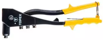 Topex Blindnietzange 260mm, Aluminium, 2,4/3,2/4,0/4,8mm