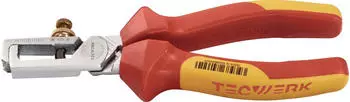 Tecwerk Abisolierzange 160mm VDE verchromt Mehrkomponenten-H&uuml;llen (2000810418)