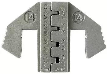 Toolcraft PLE-0I4 Crimp-Eins&auml;tze Flachstecker 0.1&ndash;2.5mm&sup2; (TO-6483003)