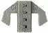 Toolcraft PLE-0I4 Crimp-Einsätze Flachstecker 0.1–2.5mm² (TO-6483003)