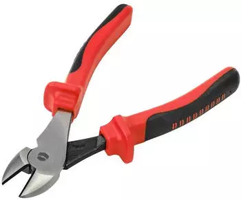 Toolcraft TO-7339077 Werkstatt Kraft-Seitenschneider mit Facette 180 mm