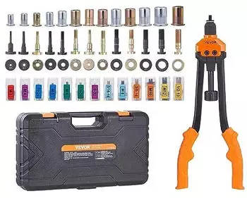 VEVOR Blindnietmutternzange 410mm M3&ndash;M12, 13 S&auml;tze (DY-8804)