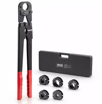 VEVOR Presszange f&uuml;r PEX & Aluminium-Kunststoff-Rohre mit Backen TH12 TH16 TH20 TH26 TH32 (JT-1632)