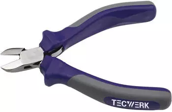 Tecwerk Elektronik-Seitenschneider 115mm runde Facette (2000810511)