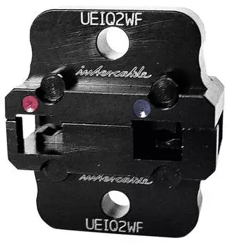 Intercable UEIQ2WF Presseinsatz isolierte Winkelflachsteckh&uuml;lsen 0,5-2,5mm&sup2; (182496)