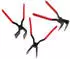 Wiltec Falzzangen-Set 3-teilig 0° 45° 90° Maulbreite 55mm (51679)