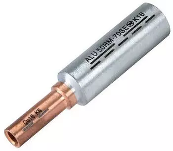 Intercable ICALCU300300V Pressverbinder Al auf Cu, blank 300mm&sup2; (182004)