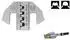 Toolcraft Crimpeinsatz JT Aufnahmekontakt, ST Buchsenkontakt 0.5-2.5mm² (TO-9627222)