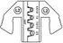Toolcraft Crimpeinsatz JT Aufnahmekontakt, ST Buchsenkontakt 0.5-2.5mm² (TO-9627222)