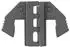 Toolcraft PLE-0A5 Crimp-Einsätze Endverbinder, Kabelschuhe mit Schrumpfschlauch 0.5-6mm² (1423370)