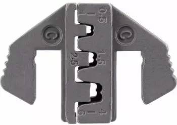 Toolcraft PLE-0C Crimpstempel Flachstecker 0,5&ndash;6mm&sup2; f&uuml;r PZ-500 (TO-7875681)