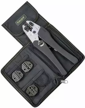 Haupa X-CrimpPlus Crimpzangen-Set mit Wechseleins&auml;tzen (211692)