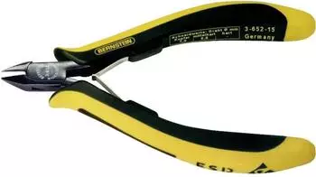 Bernstein ESD Mini-Seitenschneider mit Facette, 120mm (3-652-15)