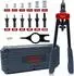 CCLife Technic Nietmutternzangen-Set mit 240 Nietmuttern M3-M10 (2526)