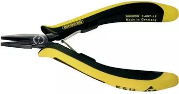 Bernstein ESD Flachzange, gerade, Spezialstahl, 130mm (3-682-15)