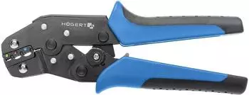 Högert HT1P160 Crimpzange für isolierte Kabelschuhe 0,5-2,5mm² (HT1P160)