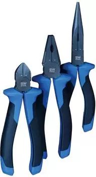 SW-Stahl Zangen-Set 3-teilig, Chrom-Vanadium-Stahl (40200L)